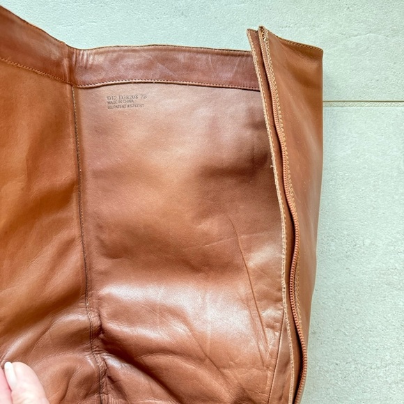 Cole Haan Air Chestnut Leather Knee High Boots Size 7B - Picture 11 of 11